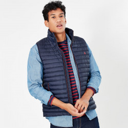 Tom Joule Navy Blue Quilted Gilet