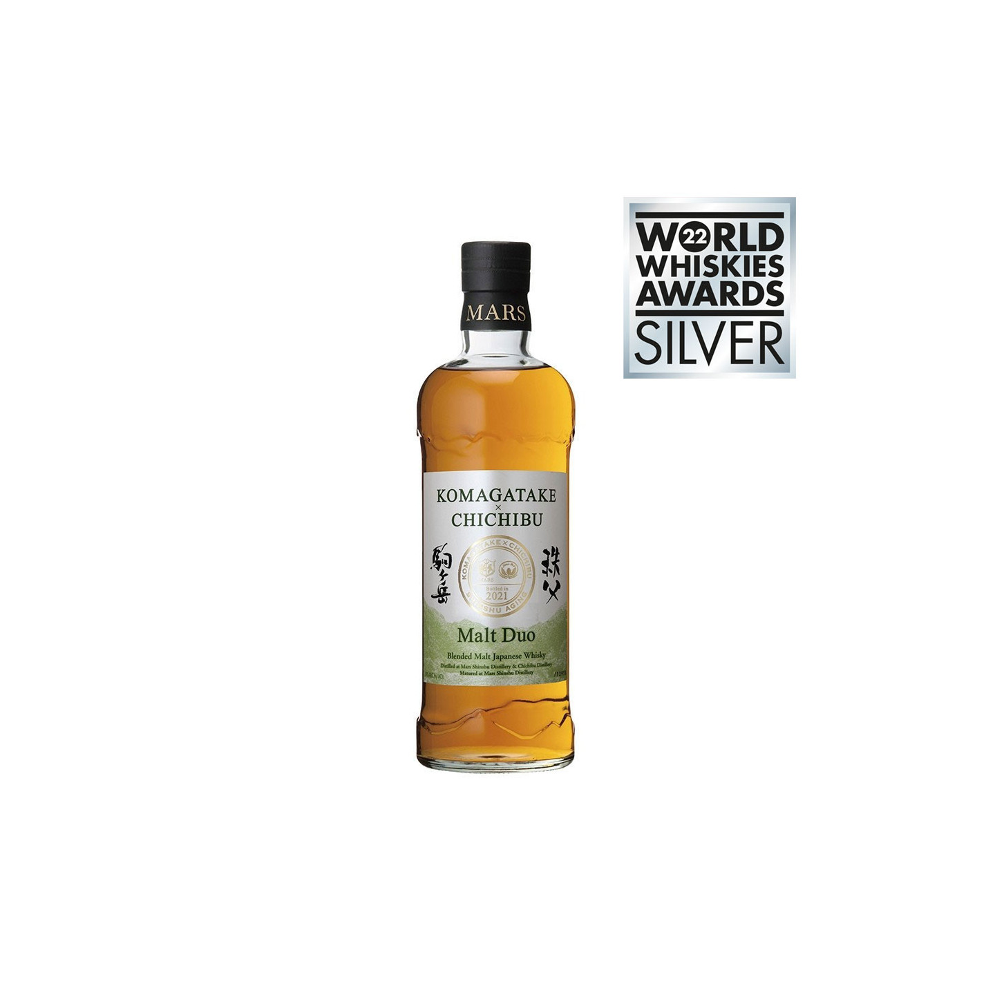 Mars Malt Duo Komagatake Chichibu 70cl 54° - Le Comptoir Irlandais