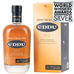 Whisky Eddu Gold Pur Blé Noir 70cl 43°