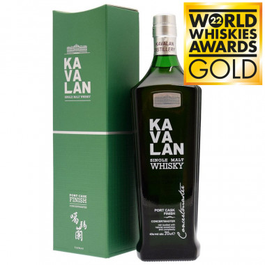 - 40° Cask Concertmaster Archives Comptoir Finish Irlandais - 70cl Kavalan Le Port