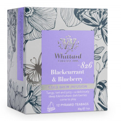 Infusion Cassis et Myrtille Whittard of Chelsea 12 sachets