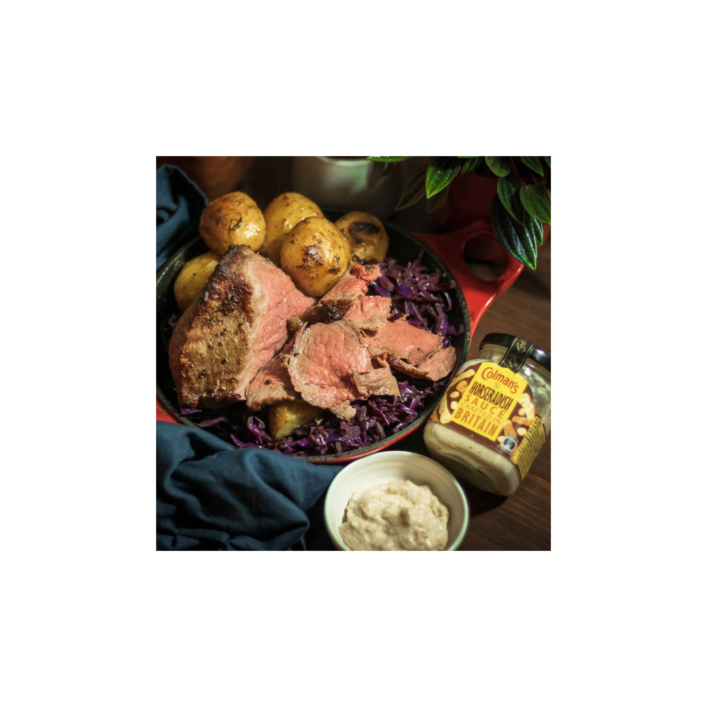 Sauce Horseradish Cream 136g
