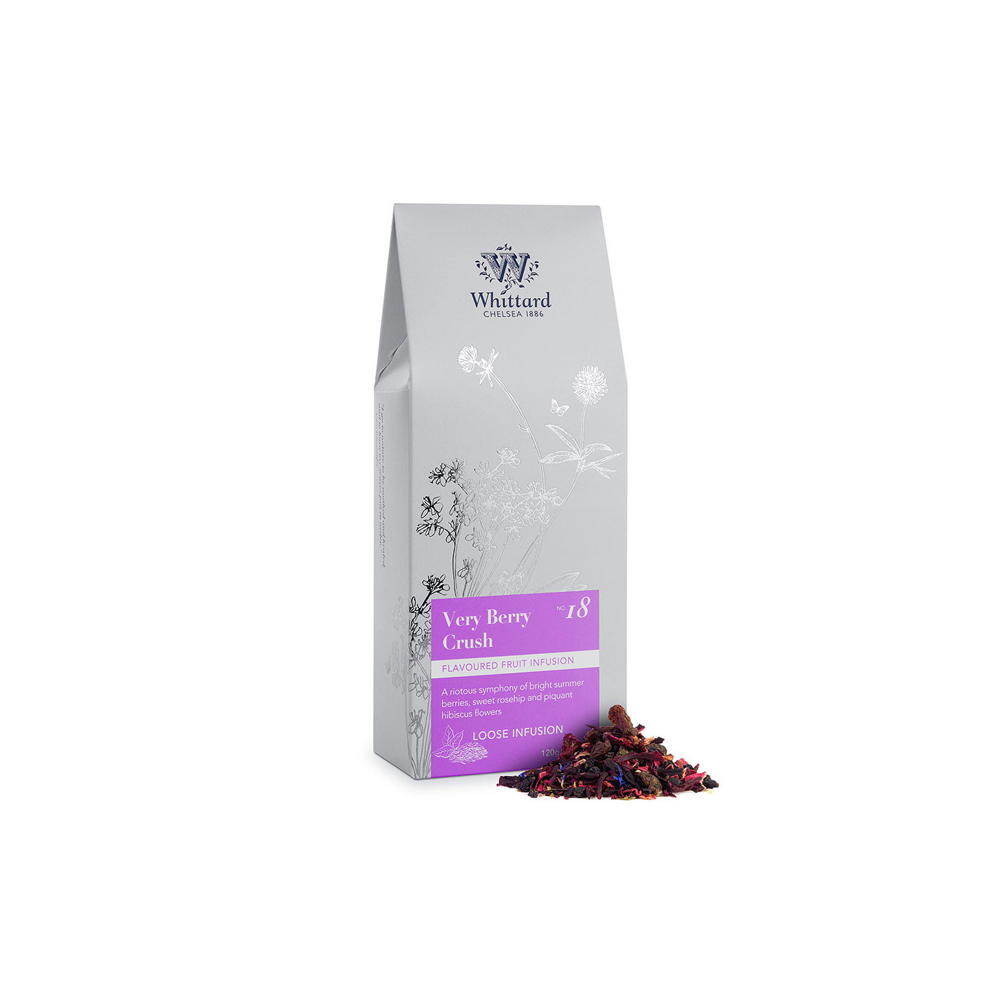 Whittard of Chelsea Very Berry Crush Loose Infusion 120g