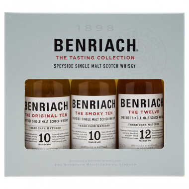 Benriach 10 ans Original & The Smoky Ten & The Twelve 3x5cl 45°