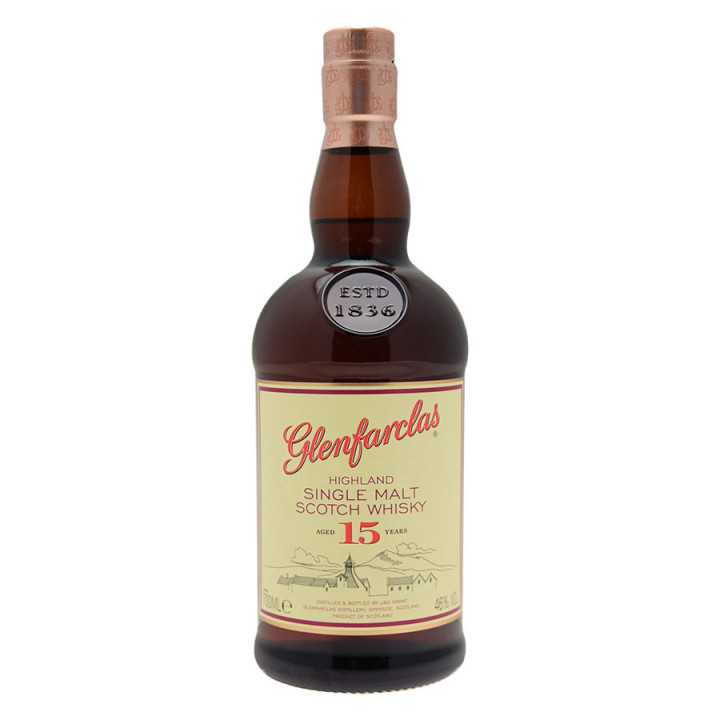 Coffret Glenfarclas 15 ans 70cl 46° + 2 Mignonnettes 5cl