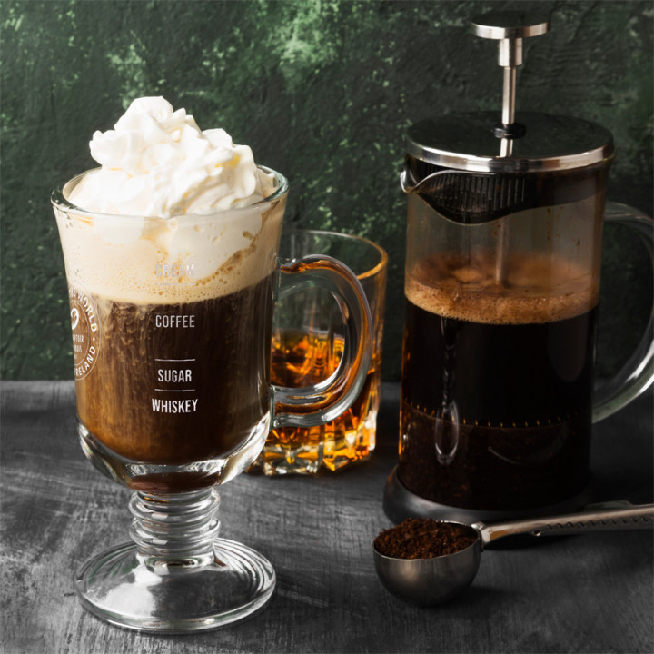 Verre parfait Irish Coffee
