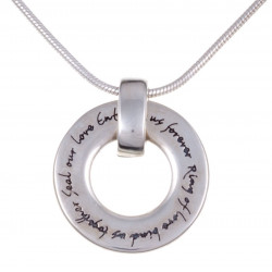Love Collection Silver Pendant