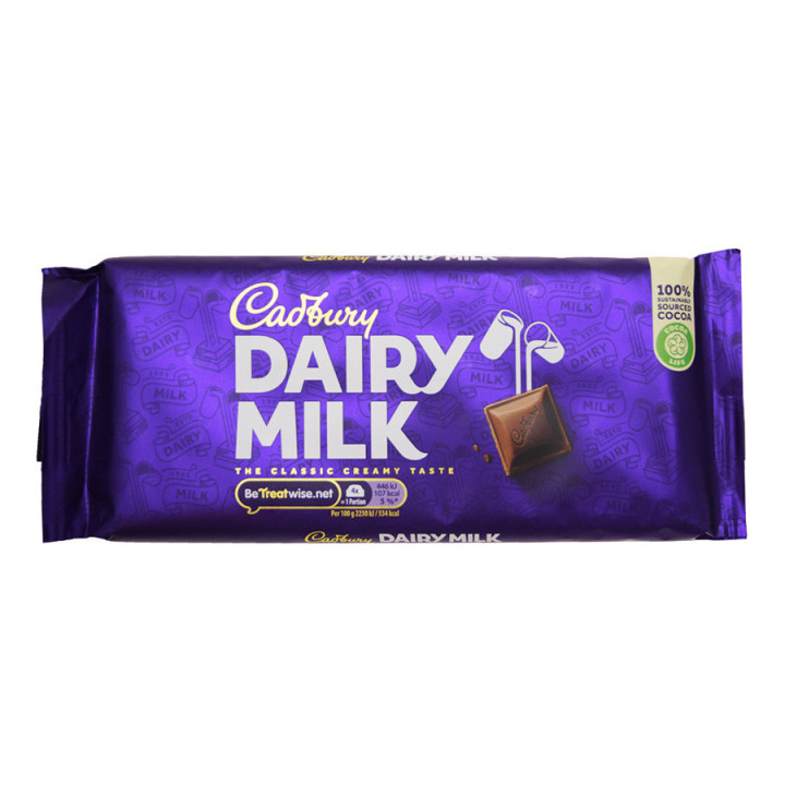Cadbury Dairy Milk Chocolate 180g