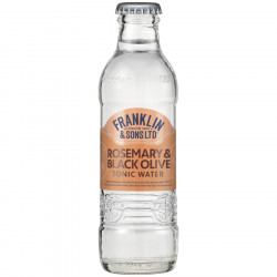 Franklin & Sons Rosemary Tonic Water With Black Olive 200ml