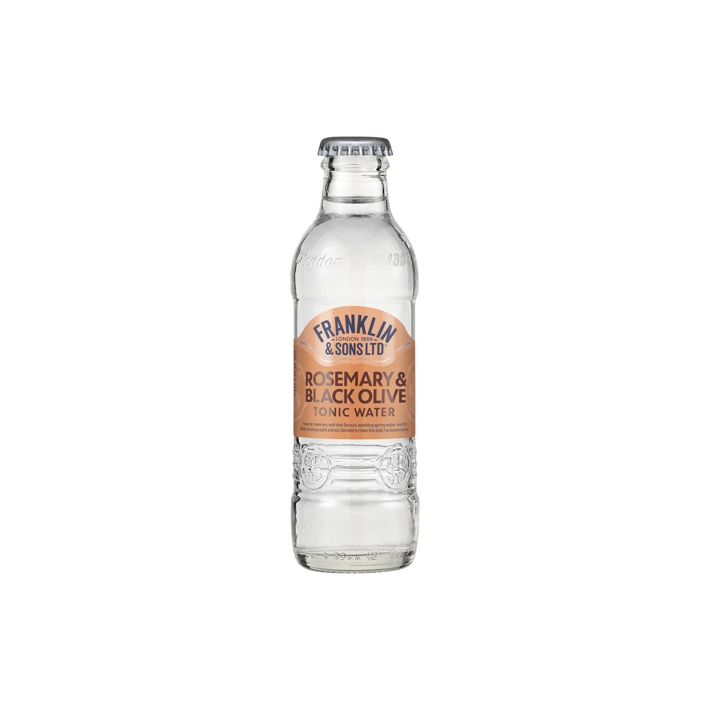 Tonic au Romarin et à l'Olive Noire Franklin & Sons 200ml