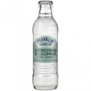 Tonic à la Fleur de Sureau et au Concombre Franklin & Sons 200ml