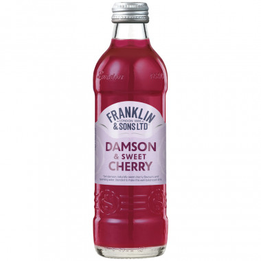 Franklin & Sons Sparkling Cherry and Plum Beverage 275 ml