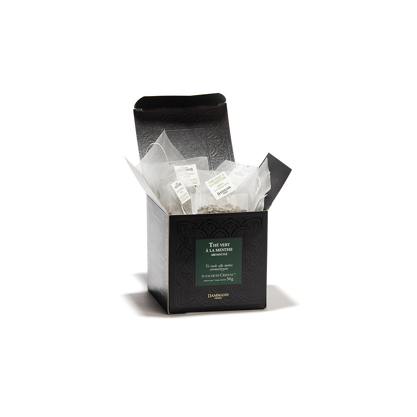 Thé Vert à la Menthe Dammann Frères 25 Sachets 50g
