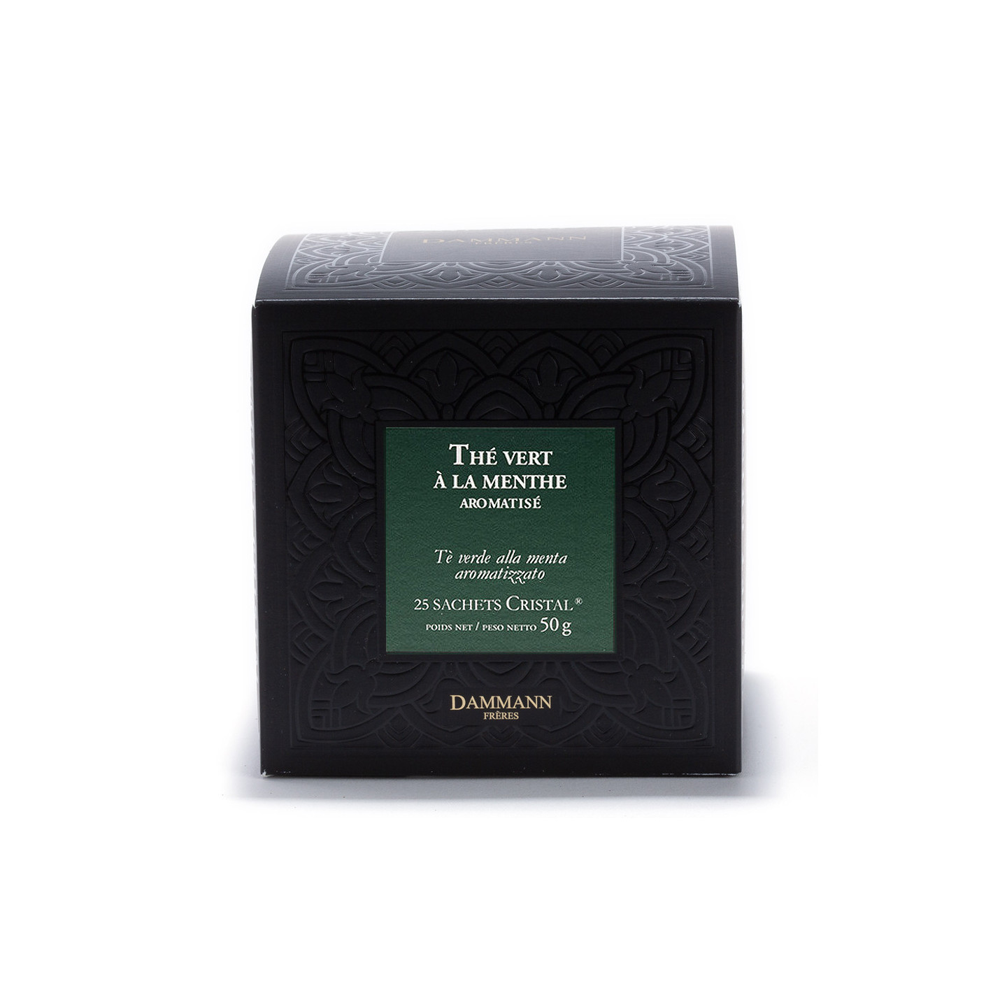 Thé Vert à la Menthe Dammann Frères 25 Sachets 50g