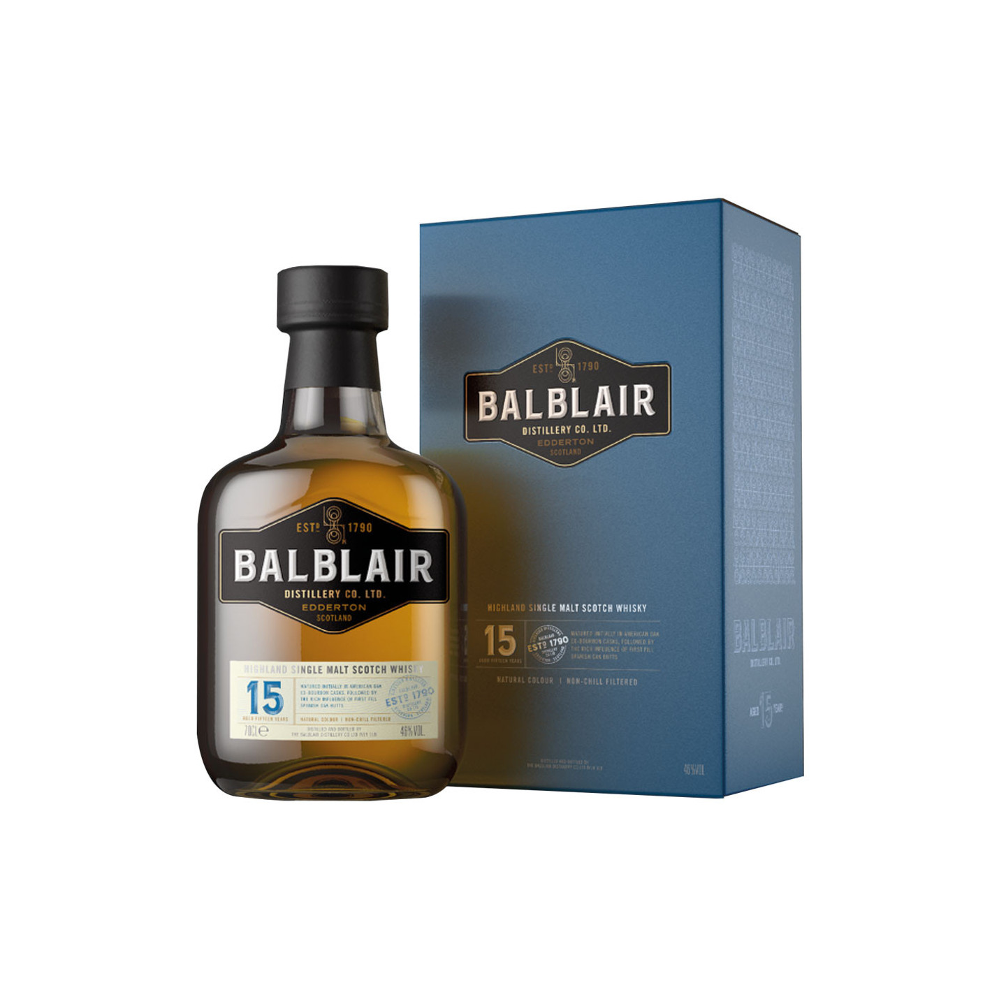 Balblair 15 ans 70cl 46°