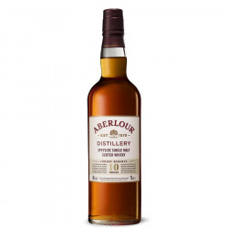 Aberfeldy 12 ans Highland Scotch Single Malt Whisky avec étui cadeau,  maturation en fûts de chêne, notes de miel, de fruits, d'épices, de vanille  et une pointe de fumée, 40 % vol.