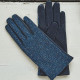 Gants Tweed Bleu Aran Woollen Mills