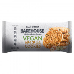 Cookies Vegan Granola Noix et Graines East Coast Bakehouse 140g