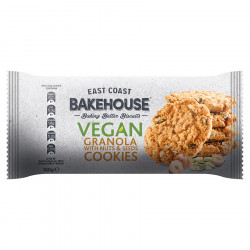Cookies Vegan Granola Noix et Graines East Coast Bakehouse 140g Cookies Vegan Granola Noix et Graines East Coast Bakehouse 140g