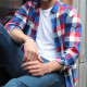 Chemise Flanelle Damier Marine et Rouge Out Of Ireland