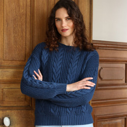 Out of Ireland Jade Blue Sweater