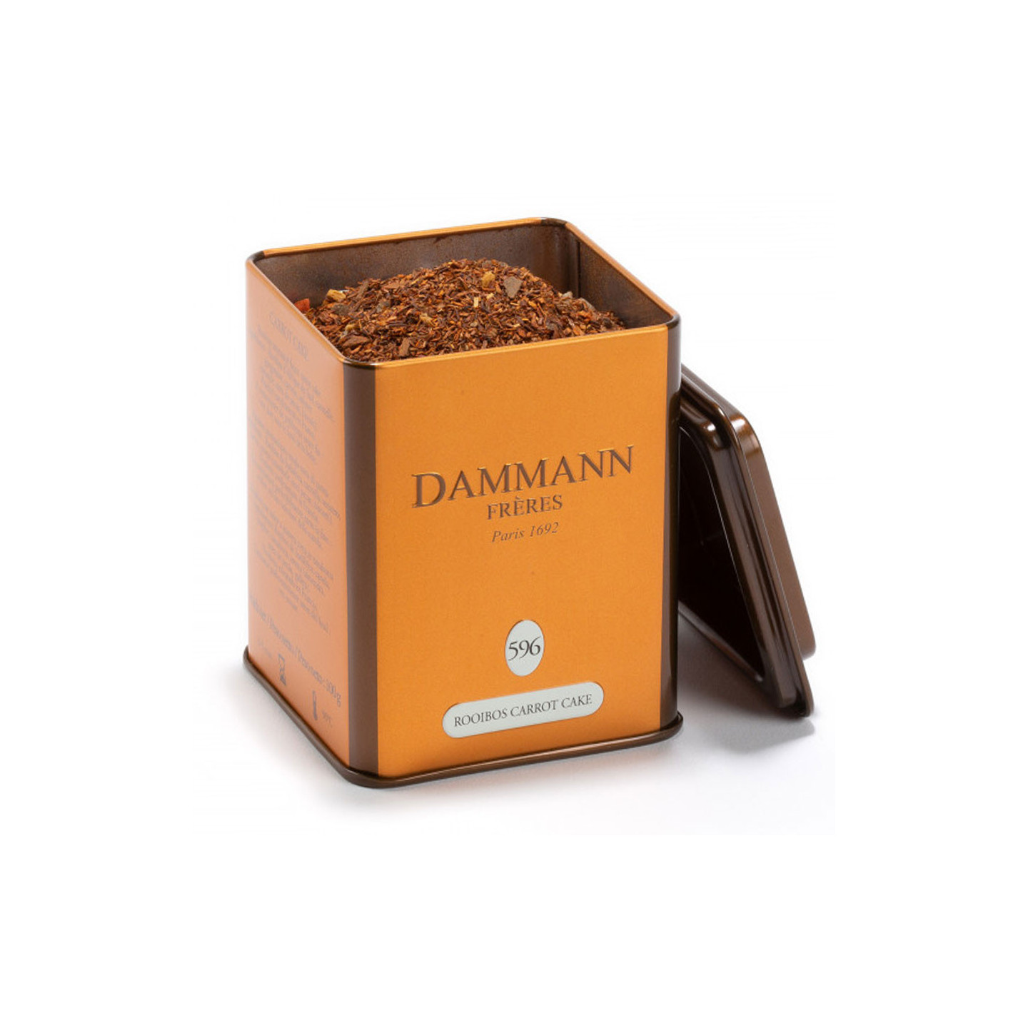 Dammann Frères Carrot Cake Rooibos Tea Box 100g - Le Comptoir Irlandais