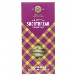 Shortbread au Chocolat blanc et Framboises Reids 150g