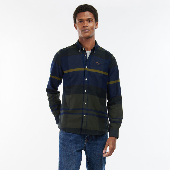 Chemise Iceloch Olive Barbour