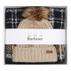 Barbour Rosewood Saltburn Beanie and Scarf Set
