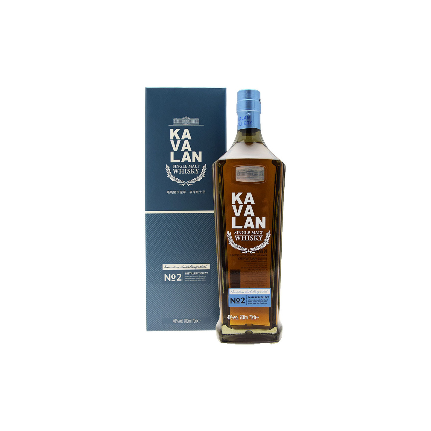 Kavalan Distillery Select n°2 70cl 40° - Le Comptoir Irlandais