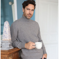 Best Yarn Grey Extra-fine Wool Sweater