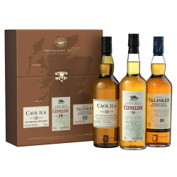 The Classic Malts - Coastal Collection Gift Box 3x20cl