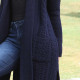 Inis Crafts Long Navy Jacket