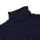 Best Yarn Navy Blue Extra-fine Wool Sweater