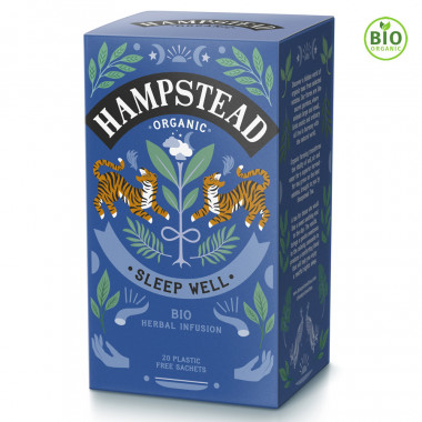 Hampstead Sleep Well Tea Organic Infusion 20 Teabags