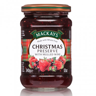 Confiture de Noël Mackays 340g 