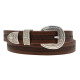 Lee River Brown Celtic Belt