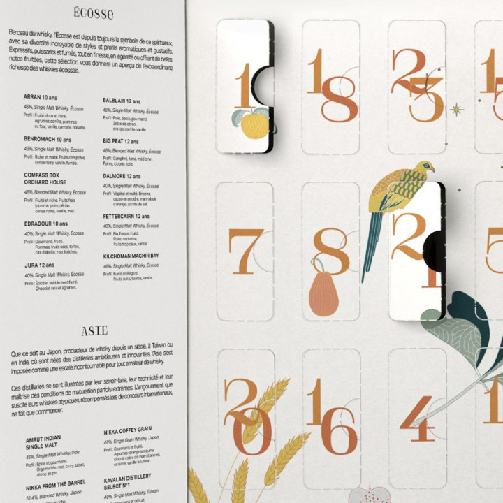 Le Monde Des Whiskies Advent Calendar 24x2cl 44.53°