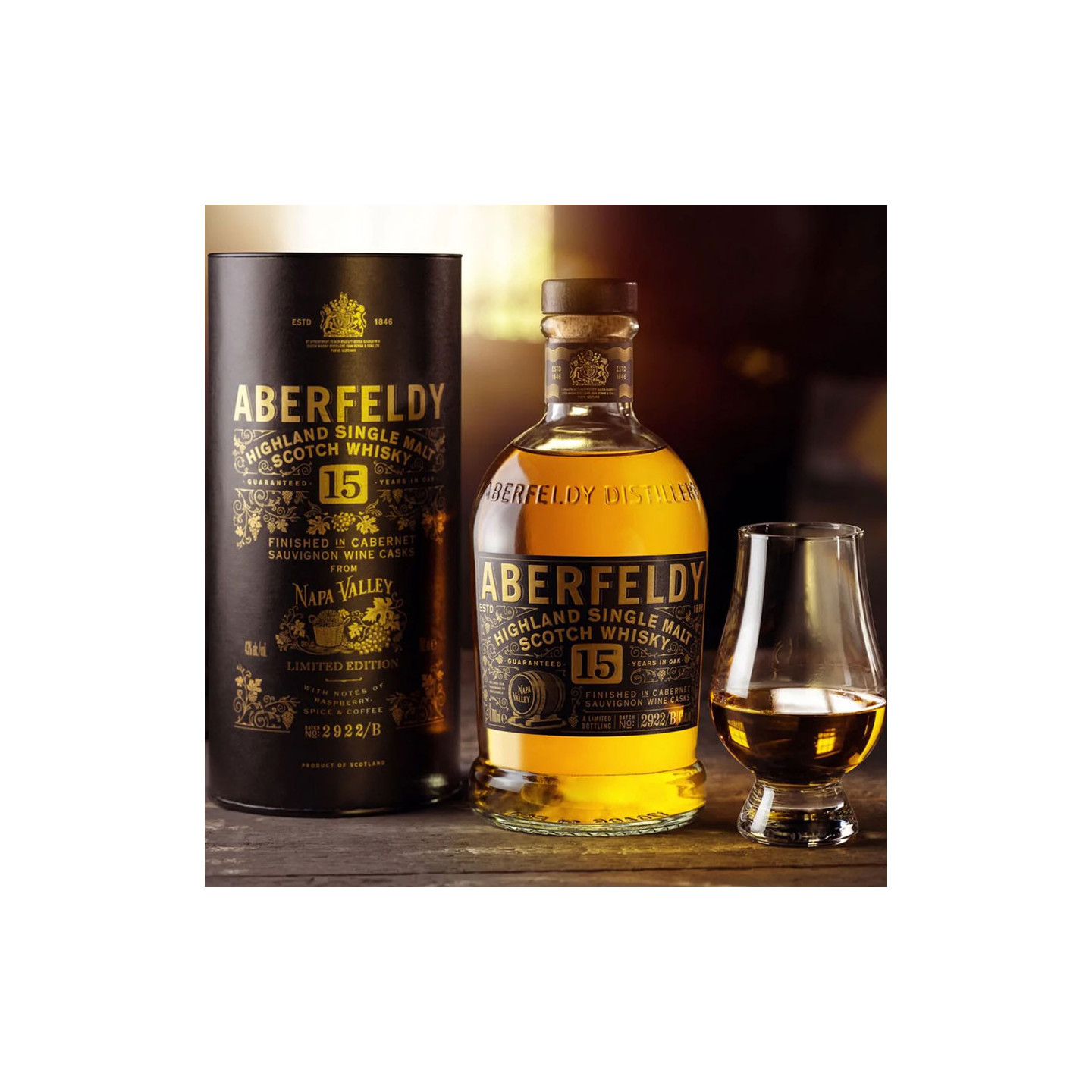 Aberfeldy 15 Years Old Napa Valley 70cl 43°