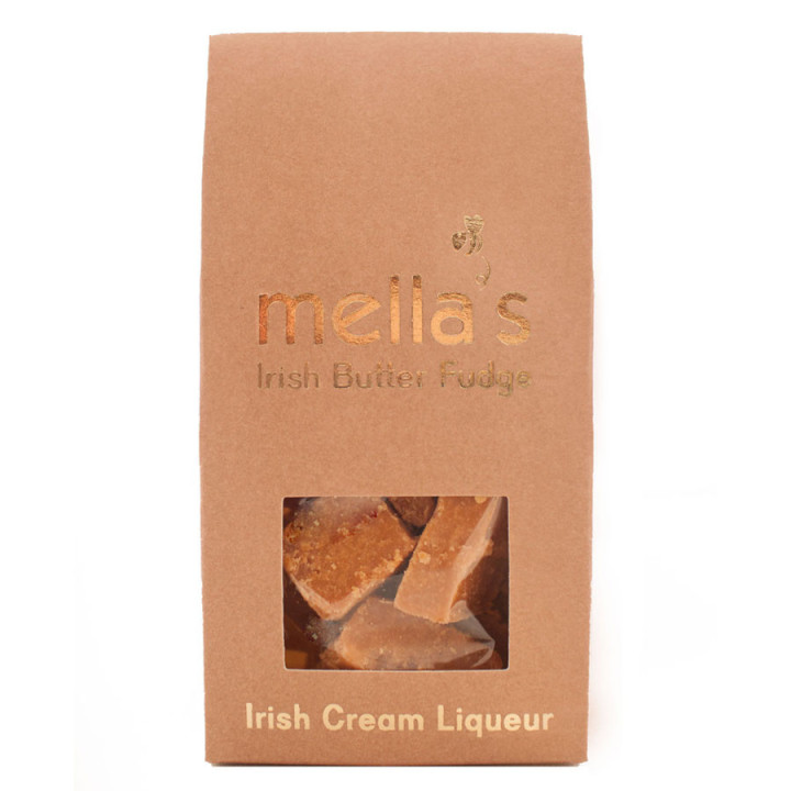 Mella's Irish Cream Liqueur Fudge 175g