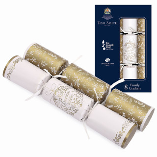 Tom Smith Family Gold Party Crackers x8