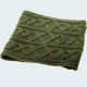 Snood Diamond Vert Aran Woollen Mills