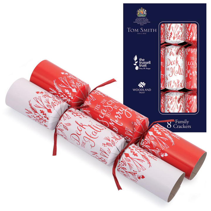 Party Crackers Family Rouge x8