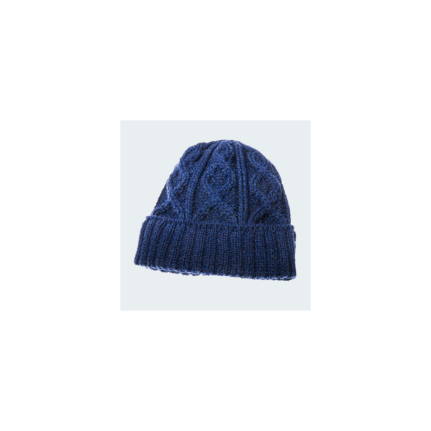 Bonnet Diamond Bleu Aran Woollen Mills