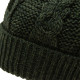 Inis Craft Green Honeycomb Beanie