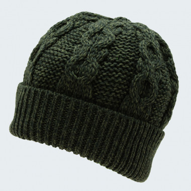 Inis Craft Green Honeycomb Beanie