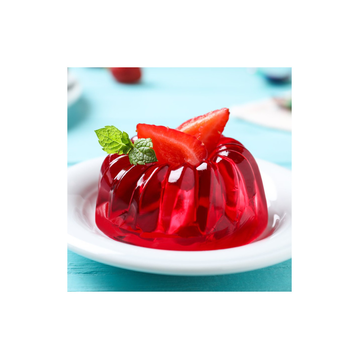 Gelée anglaise fraise (jelly)
