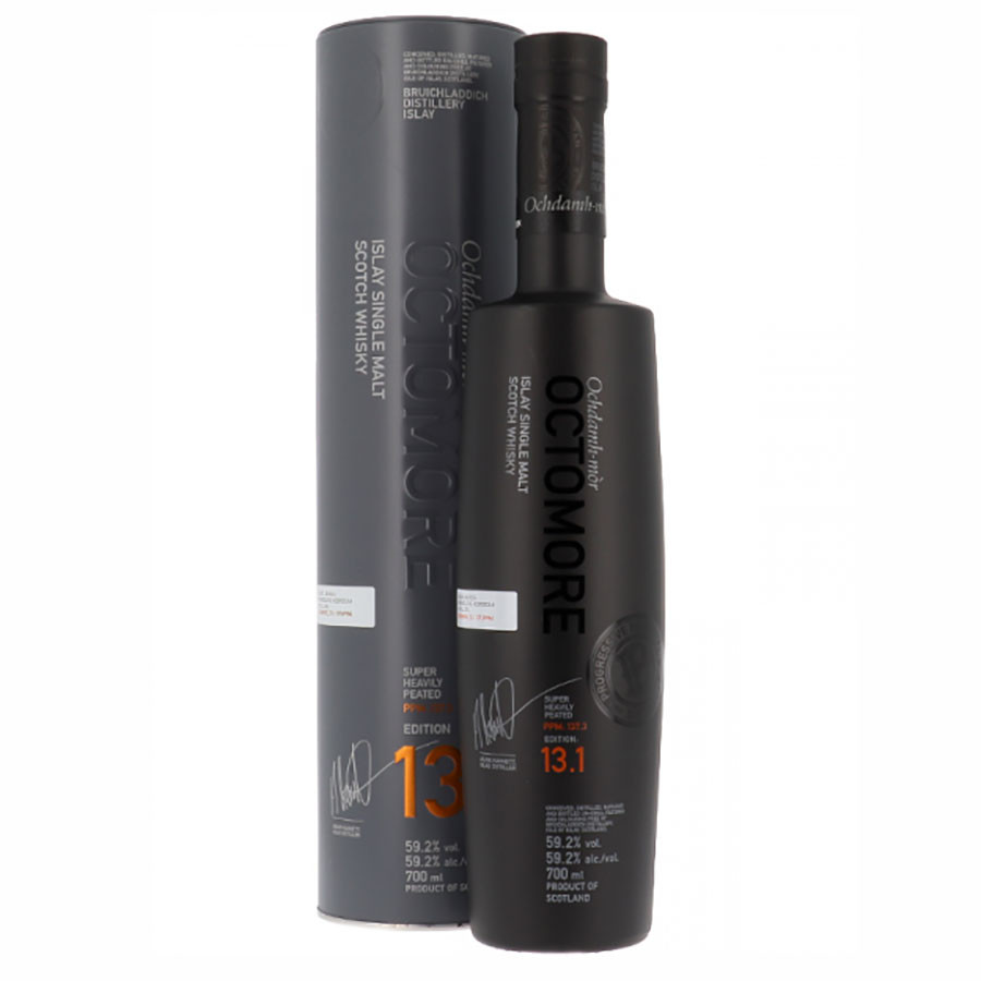 Bruichladdich Octomore peated whisky