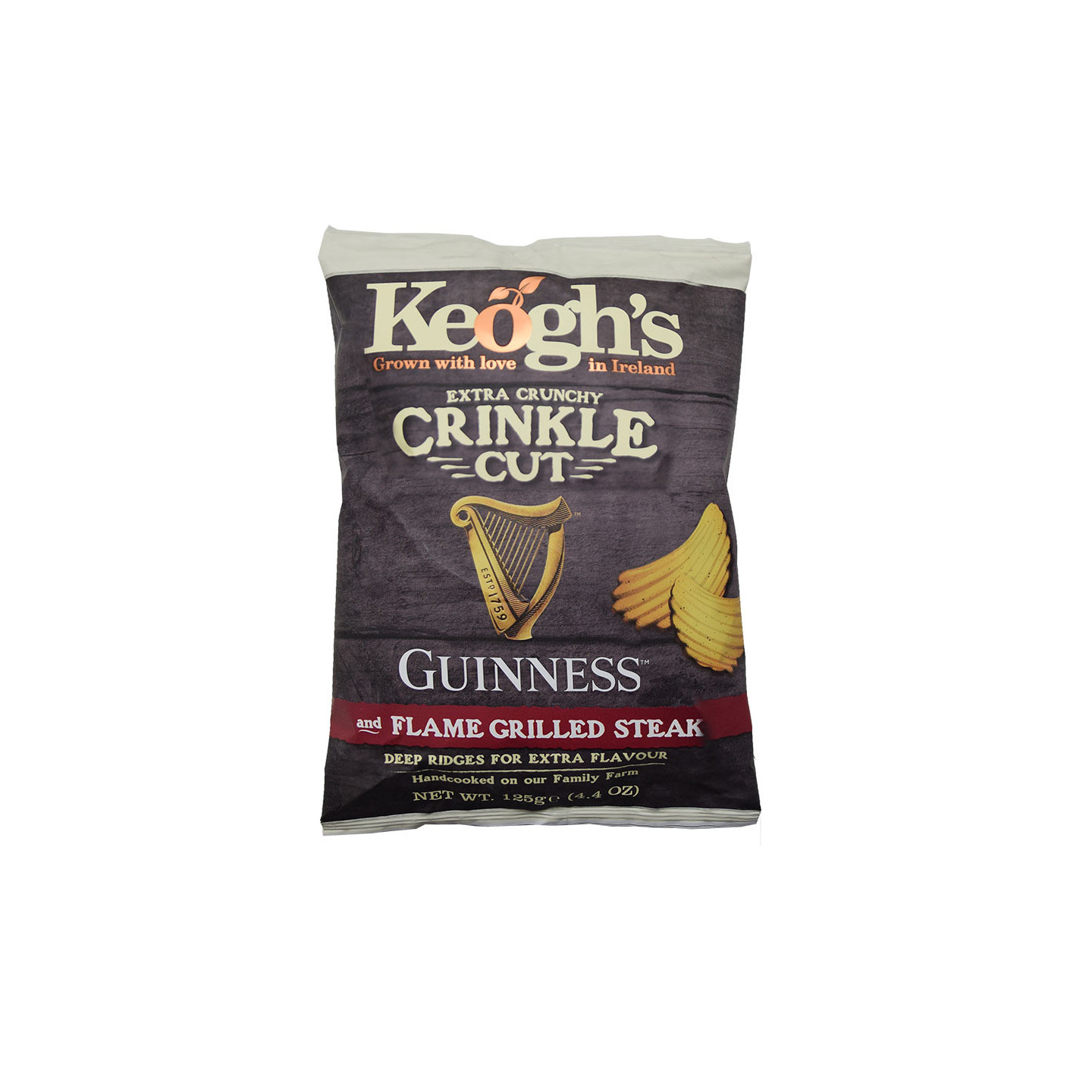 Chips Guinness Keogh's 125g