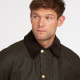 Barbour Ashby Wax Olive Jacket